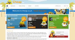 Desktop Screenshot of cheap.co.uk